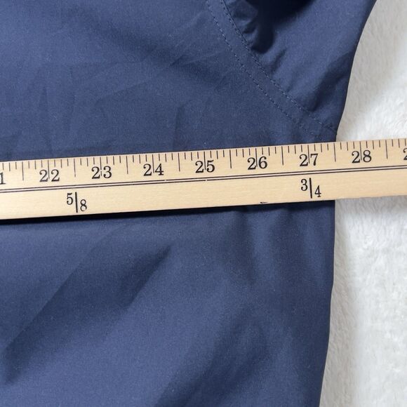 Ashworth Weather Systems 1/4 Zip Windbreaker Honda Golf Jacket Sz L Navy - Picture 10 of 12